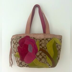 Y2K Poppies for Peace Limited edition small pink Tote